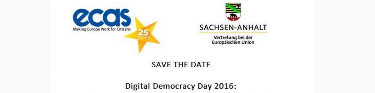 Digital democracy day Digital democracy day