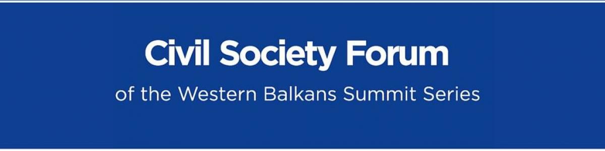 EU-Western Balkans Civil Society Forum EU-Western Balkans Civil Society Forum