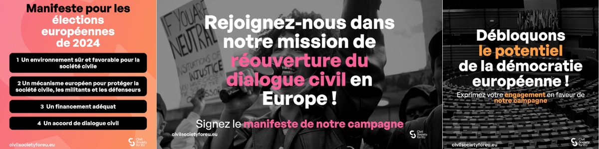Civil Society for EU campaign Civil Society for EU campaign
