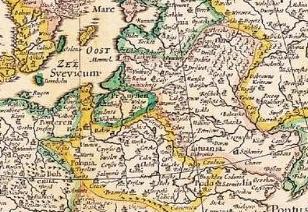 Carte de l'Europe par Nicolas Visscher circa 1658