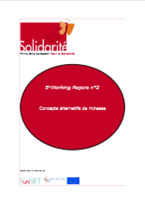 image couverture Concepts alternatifs de richesse