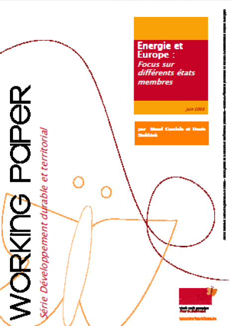 image couverture Energie et europe focus sur différents états membres
