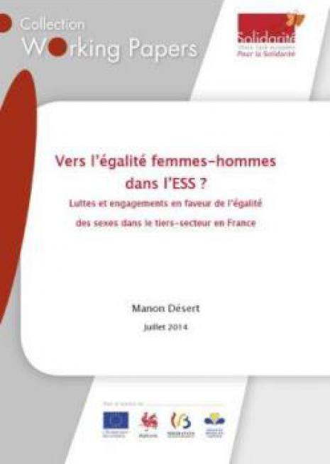 Vers l’égalité femmes-hommes dans l’ESS ? - cover